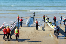 Vendée - Va'a - mise à l'eau