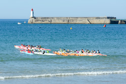 Vendée - Va'a - le départ